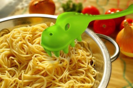 половник для спагетти динозавр