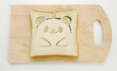 форма для тостов панда